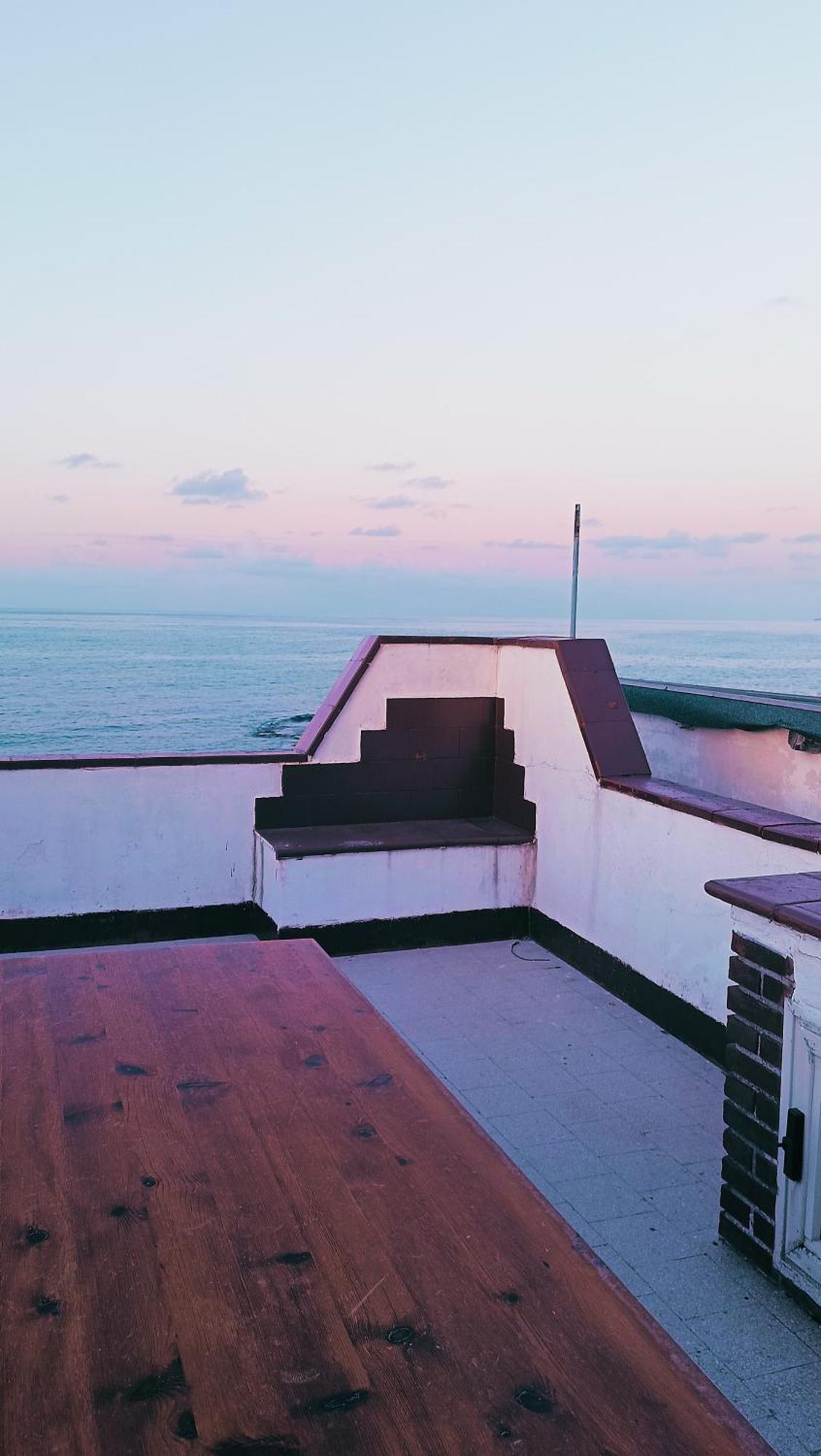 La Terrazza Sul Mare Monolocale Con Terrazza Vicino Aereoporto&Mare Sicilian Vintage Style Beach House Cinisi Bagian luar foto